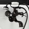 Kingston Brass KS245ORB Tub Wall Mount Clawfoot Tub Faucet with Hand Shower, Oil Rubbed Bronze KS245ORB - alternate 4